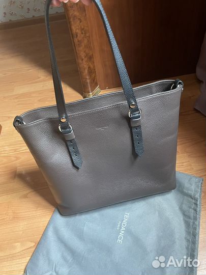 Сумка женская натуральная кожа коричневая