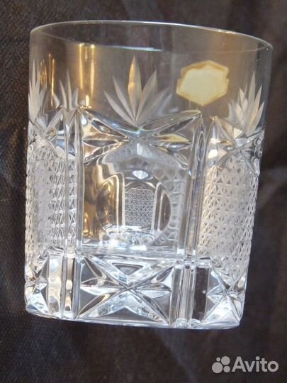 Стаканы богемия Чешский хрусталь 80гг. 6шт. новые