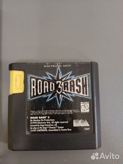 Road Rash 3 sega mega drive