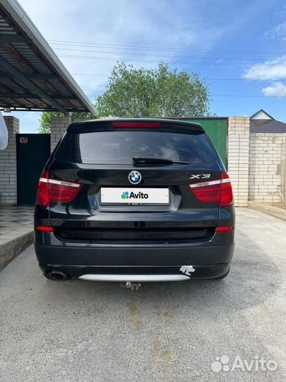 BMW X3 2.0 AT, 2012, 222 000 км