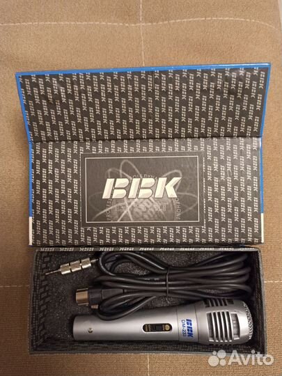 Микрофон для караоке-систем проводной BBK