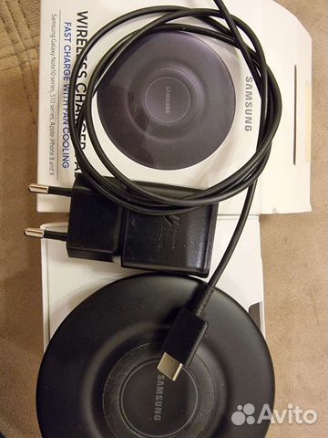 Беспроводное зу с сетевой зарядкой Samsung