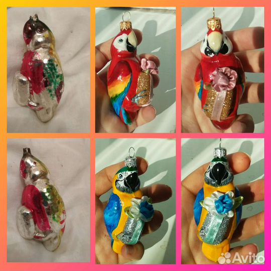 Реставрация елочных игрушек, керамических изделий