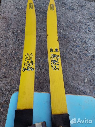 Детские и взрослые лыжи