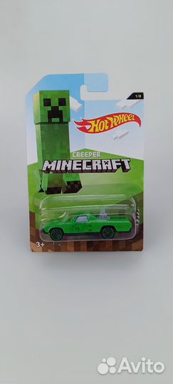 Машинки майнкрафт hot wheels