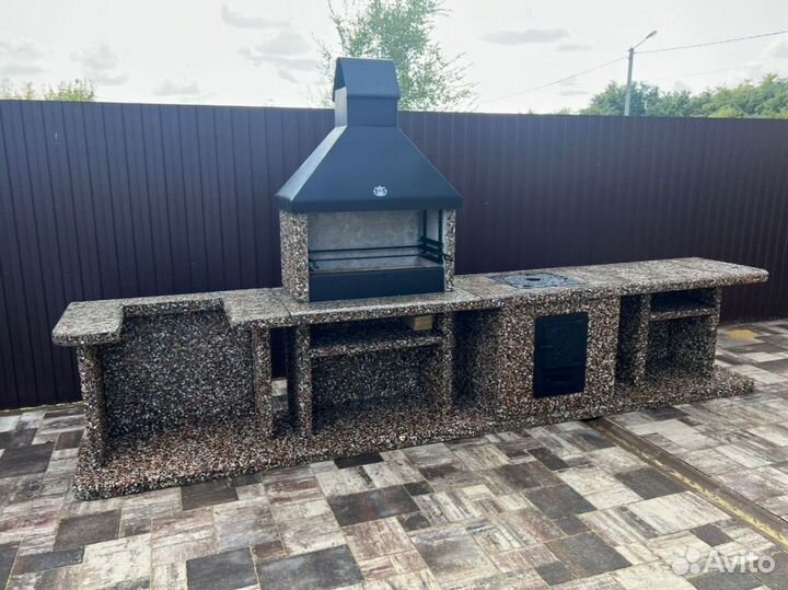 Мангал без кирпича