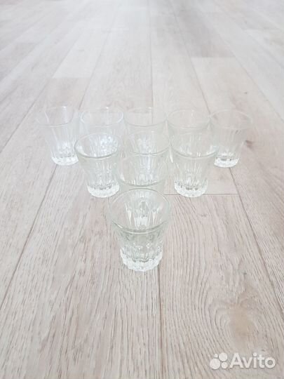 Стопка- стаканчик для водки (набор 10 шт.)