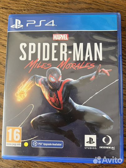 Человек паук майлз моралес ps4