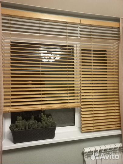 Деревянные горизонтальные жалюзи