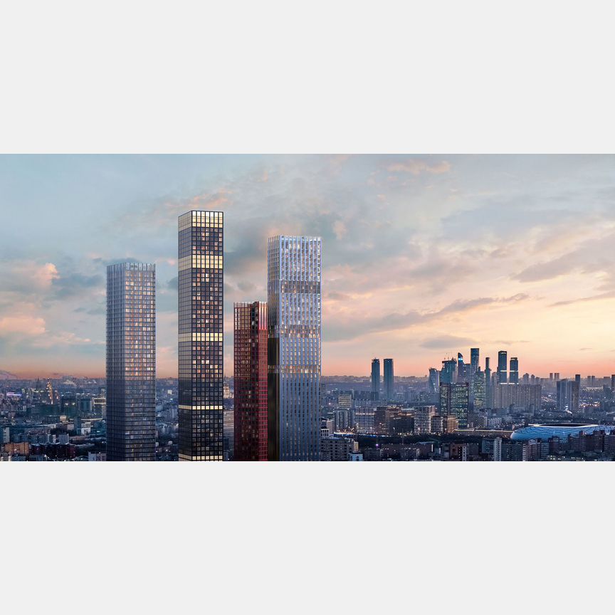 3-к. квартира, 86,4 м², 24/43 эт.