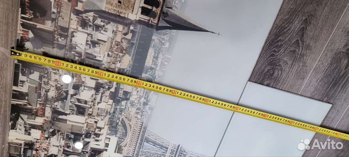 Стеклянный фартук на кухню