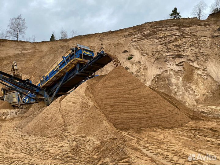 Песок сеяный