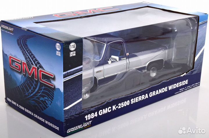 1/18 1984 GMC K-2500 Sierra Grande Greenlight