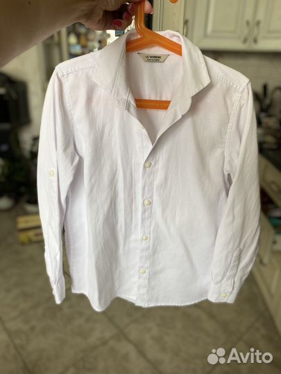 Рубашки на мальчика 122 128