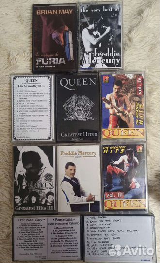 Аудиокассеты Queen