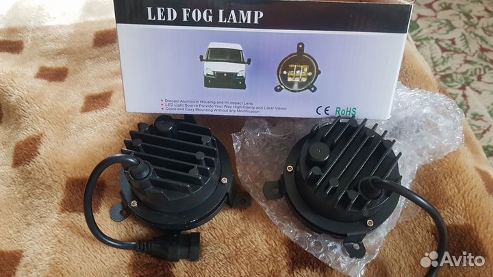 Противотуманные фары на Газель