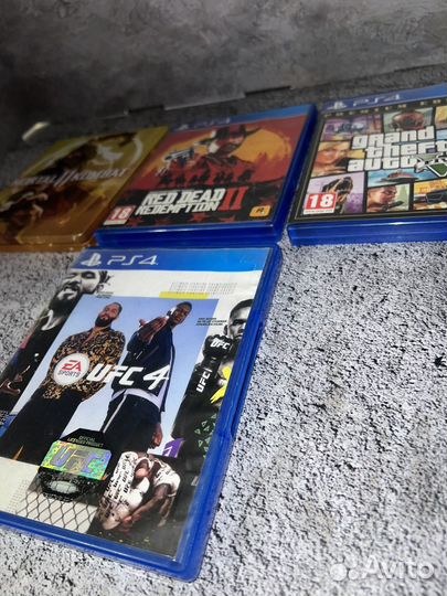 Игры на sony playstation 4 б/у