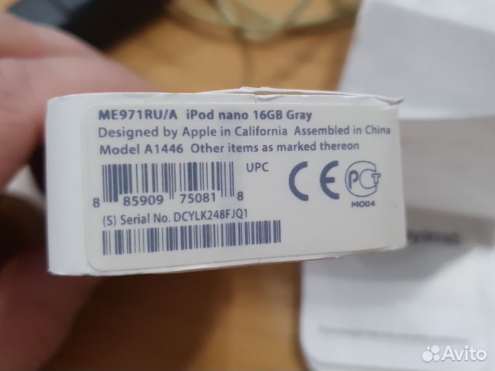 Плеер apple iPod nano 7