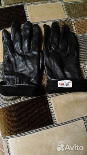 Перчатки кожаные женские