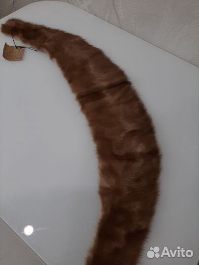 Меховой воротник норка