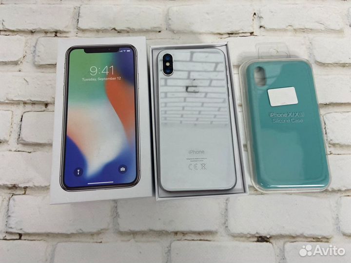 iPhone X 256 gb серый А1309