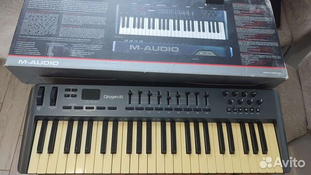 Миди клавиатура m-audio oxygen 49 купить в Мурино | Хобби и отдых | Авито