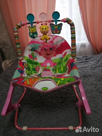 Детские качели шезлонг