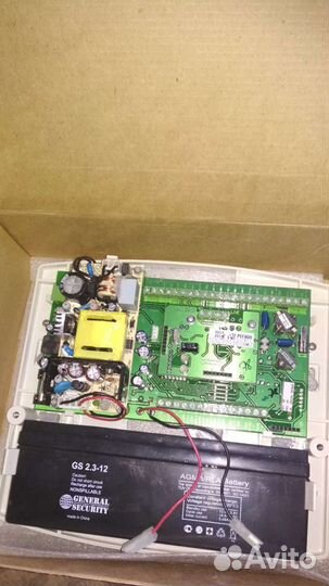 Объектовый прибор Приток-А-4(8) с акб