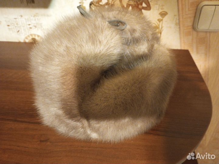 Шапка норковая подростковая