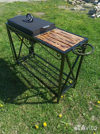 Мангал в стиле лофт