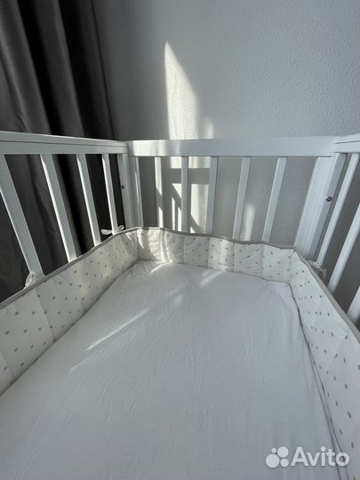 Бортики IKEA в детскую кроватку