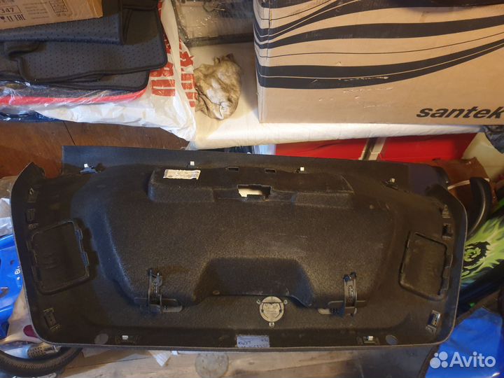 Обшивка багажника пассат сс