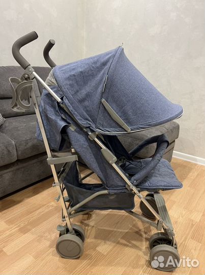 Прогулочная коляска Babyton Sport Blue melange