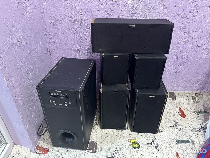 Домашний кинотеатр 5.1 Sven ihoo T100 150W
