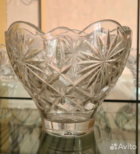 Ваза хрустальная СССР