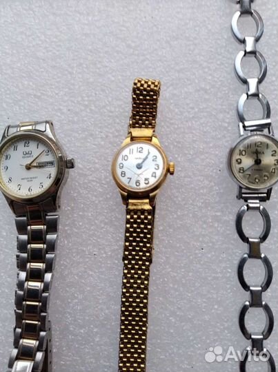 Часы женские Чайка ссср,Q Q