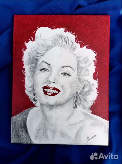 Портрет Монро 30х40см
