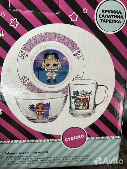 Набор детской посуды