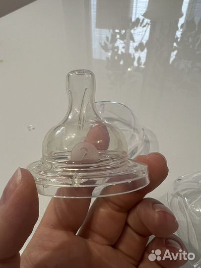 Соски бутылочные avent 2