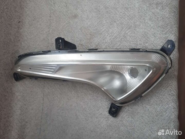 Туманка левая Hyundai Solaris