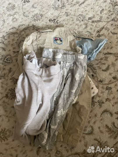 Детская одежда пакетом для мальчиков 68