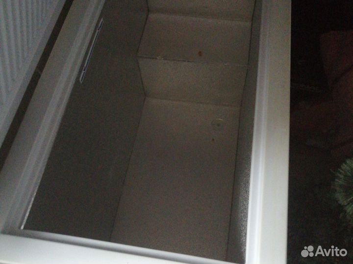 Морозильный ларь с глухой крышкой бу