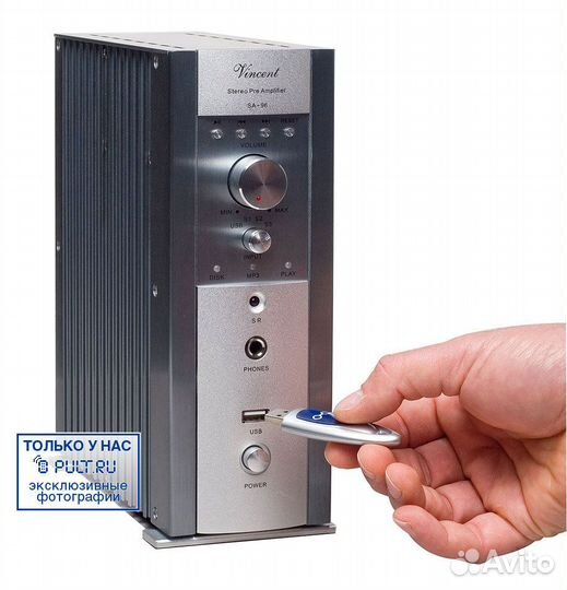 Предусилитель Vincent SA-96 silver