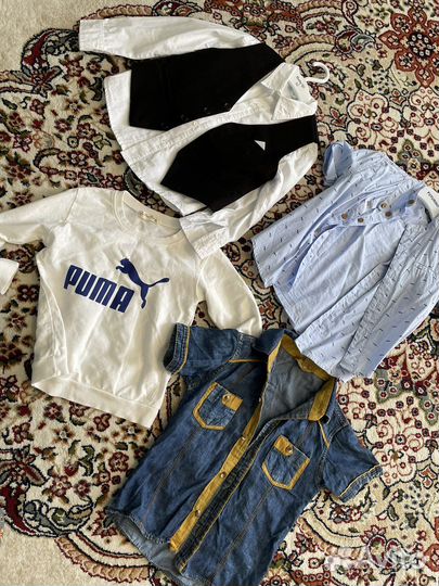 Норядний рубашки для мальчиков 98-104