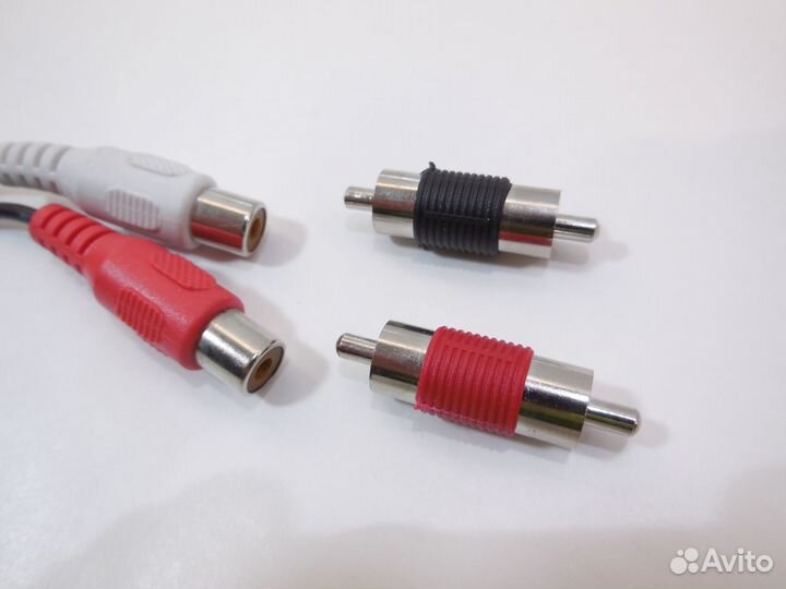 Аудио-переходник, штекер RCA — штекер RCA Premier