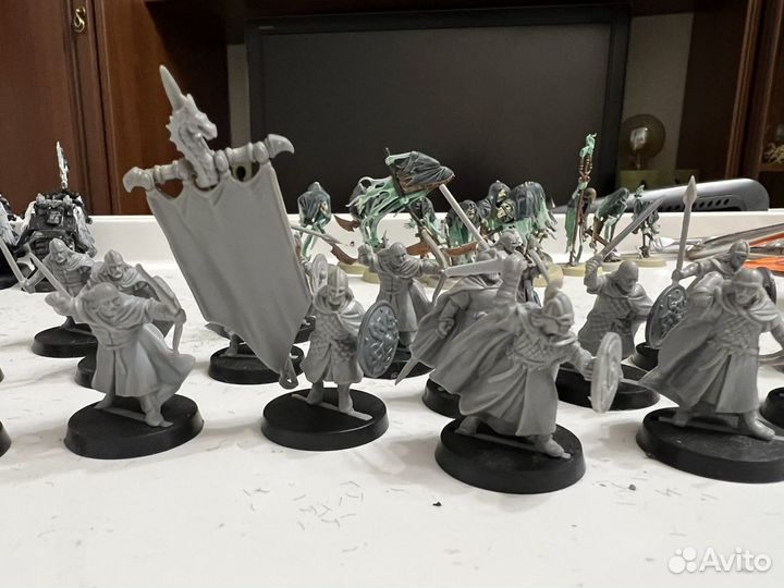 Рохан пехота 22 штуки lord of the rigs