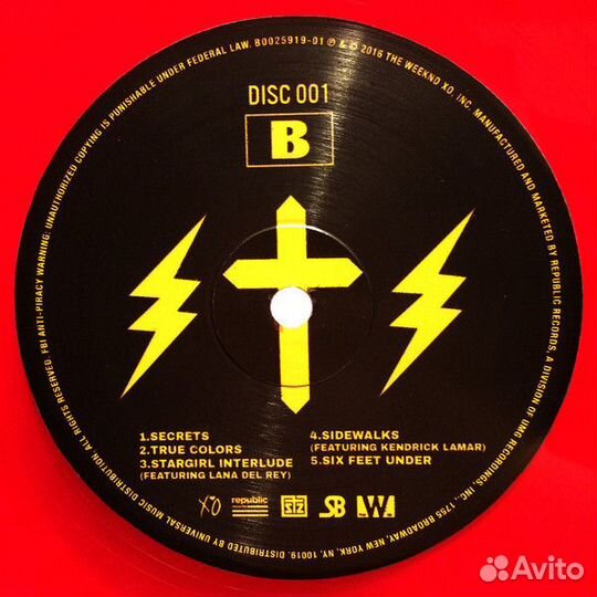 Виниловая пластинка The Weeknd, Starboy