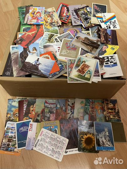 Карманные календарики более 2200 шт