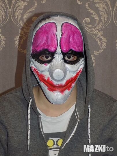 Маски из игры payday 2 (ударопрочные)