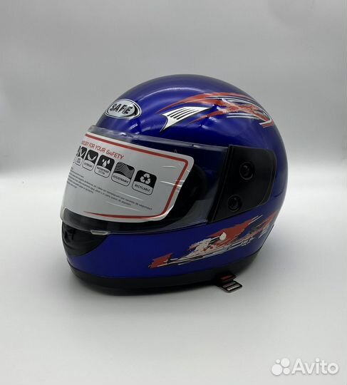 Шлем мотоциклетный (интеграл) Safe новый